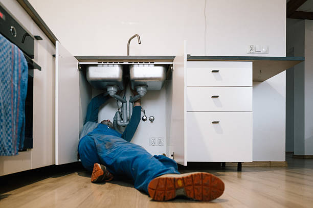 Professional Plumbing technician working in Great Falls, VA
